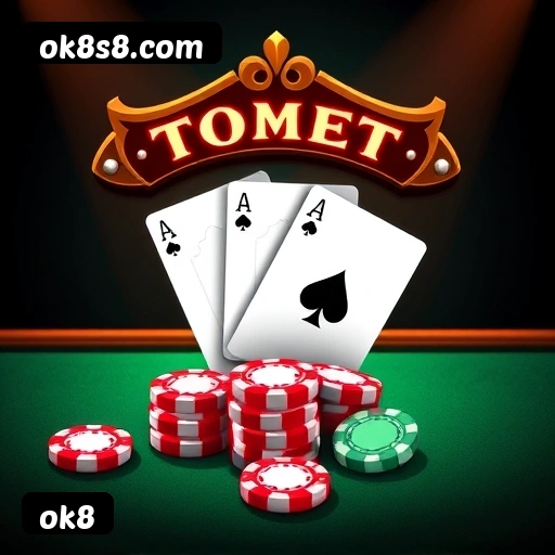 ok8 Logo - Slots Online Premium 1.500+ Jogos